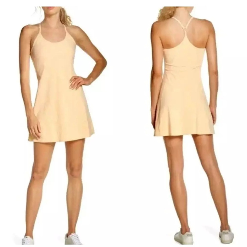 Outdoor Voices  Sport Tennis Dress Mini Peach Size L